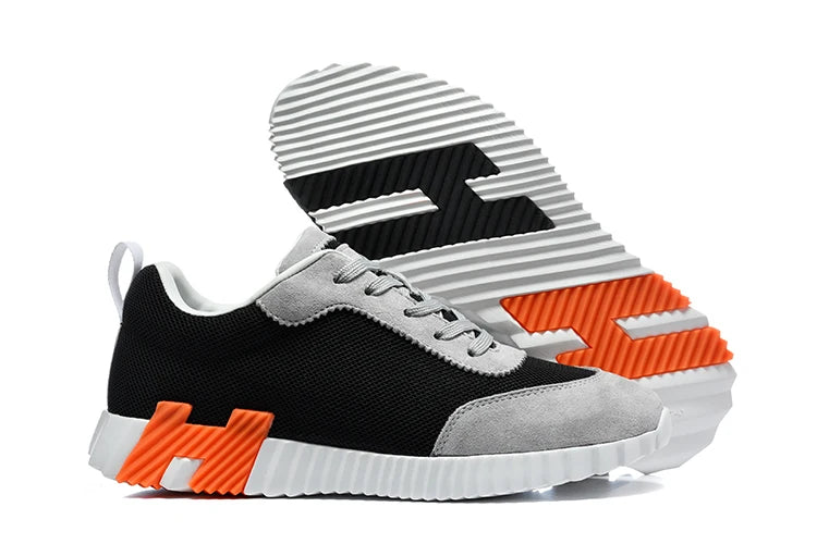 Men Casual Outdoor Sports Shoes Lace Up Patchwork Athletic Sneakers