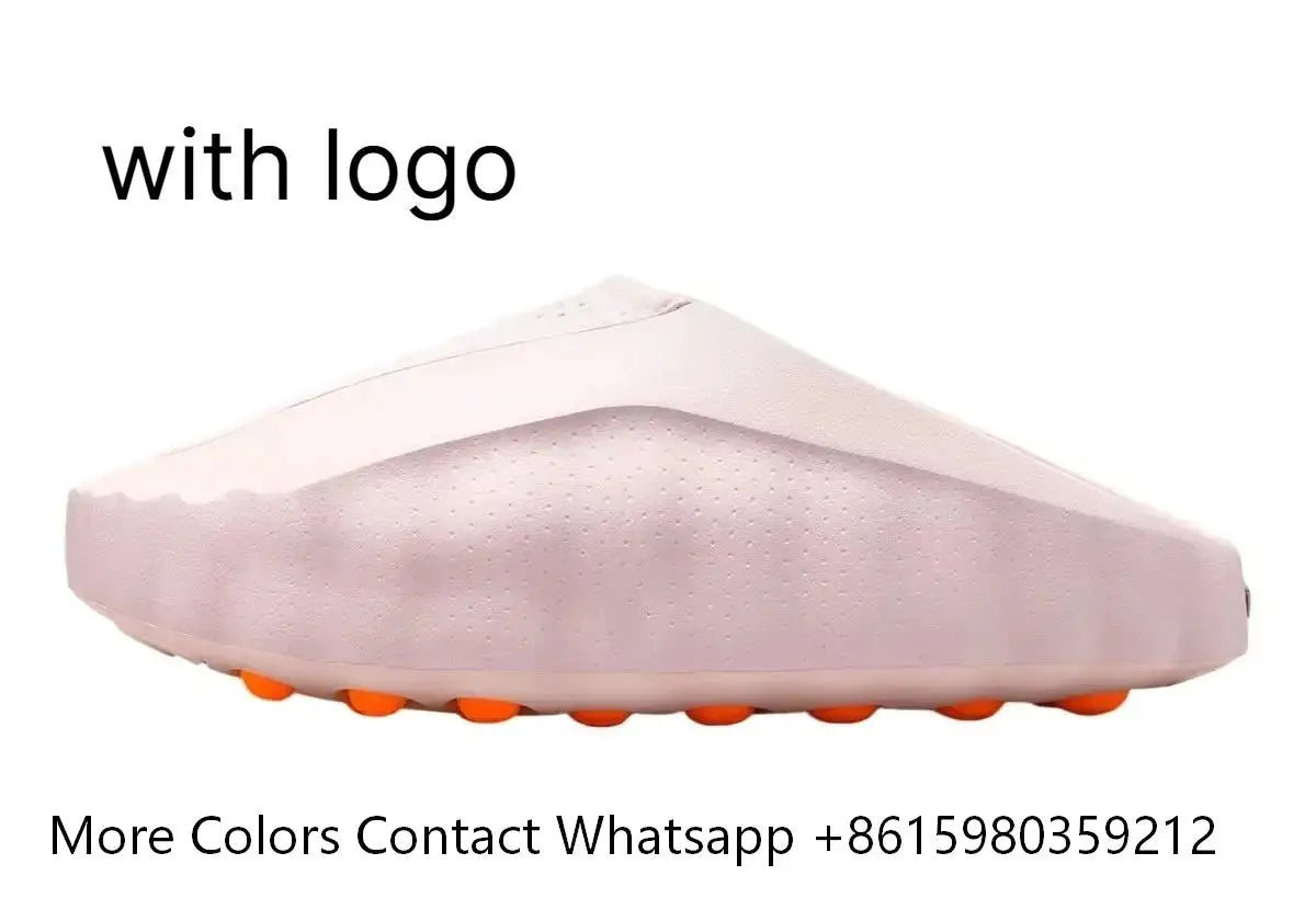 Breathable Elastic Slide Slippers With Height Increasing Comfort Sole