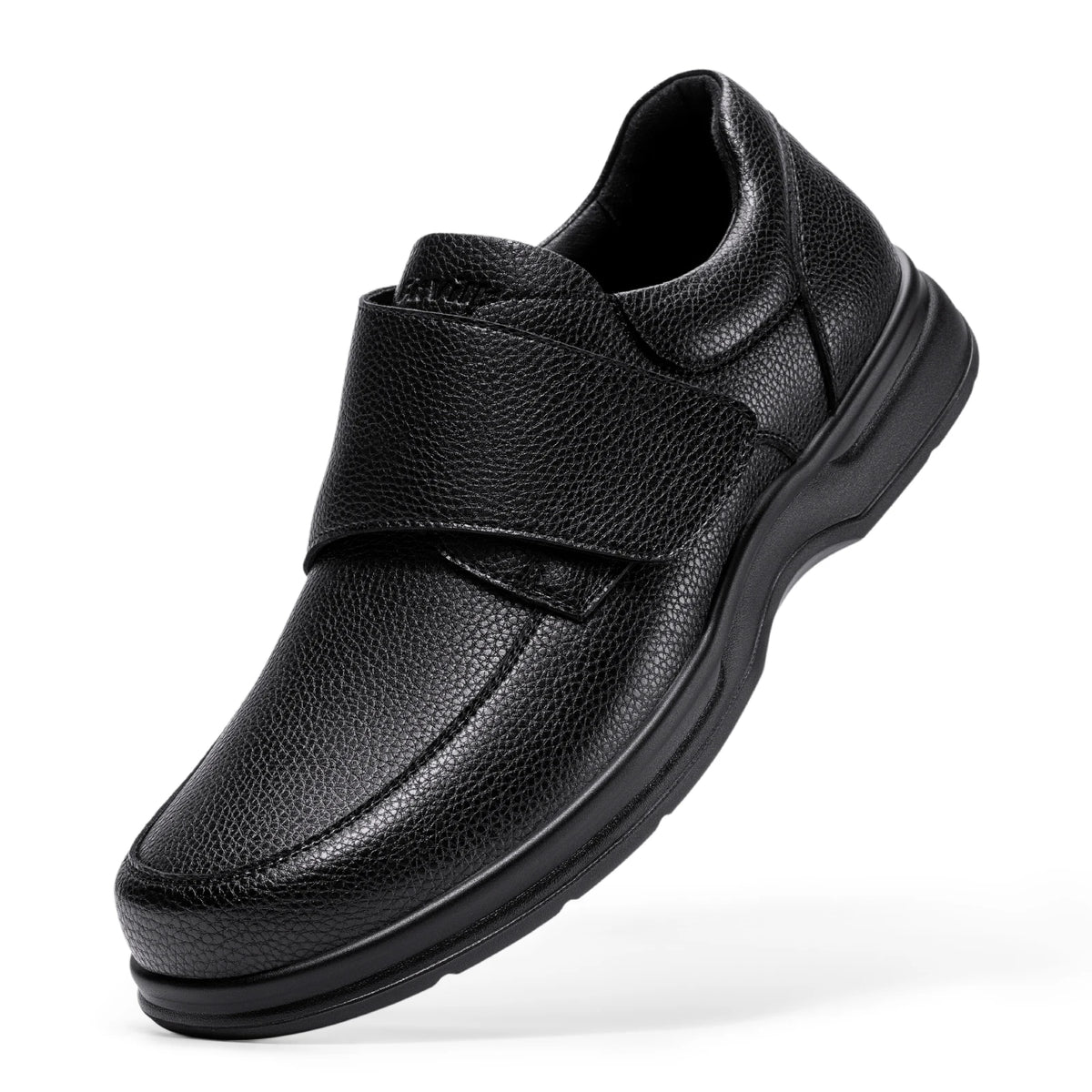 Fitville Men's Wide Toe Box Leather Oxford Walking Shoes