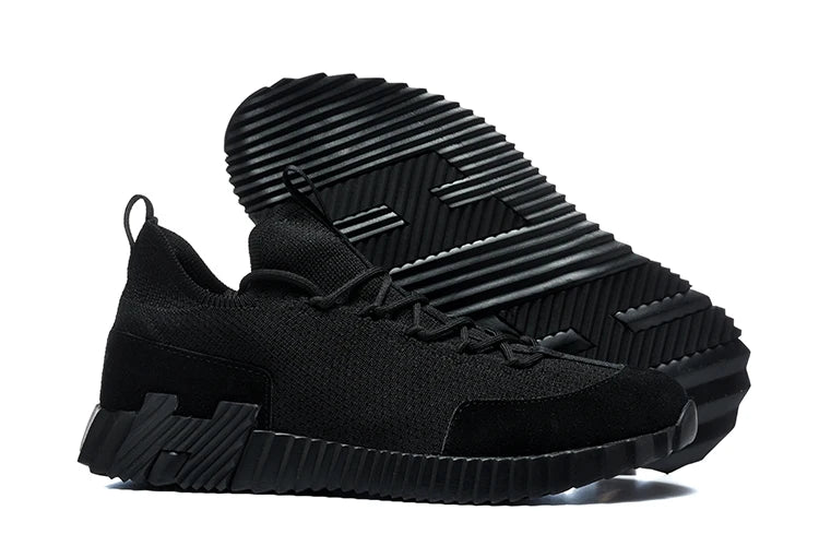 Men Casual Outdoor Sports Shoes Lace Up Patchwork Athletic Sneakers