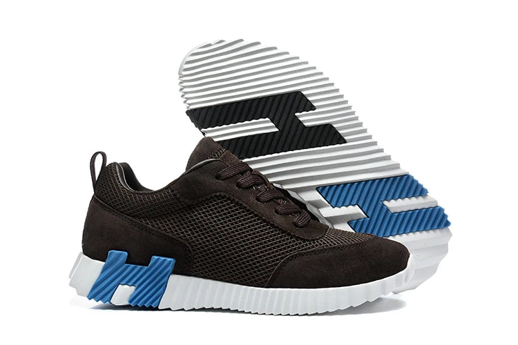 Men Casual Outdoor Sports Shoes Lace Up Patchwork Athletic Sneakers