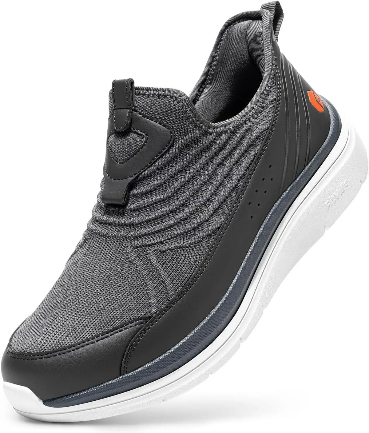 FitVille Men Wide Walking Sneakers Lightweight Breathable Orthopedic