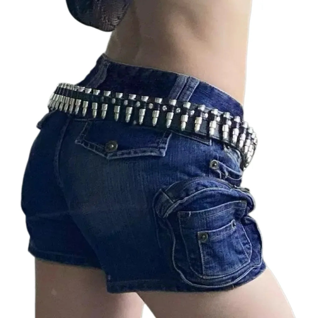 Vintage Punk Rivet Studded PU Casual Fashion Waist Belt