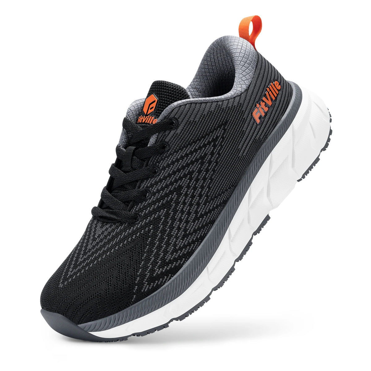 Fitville FlowCore Running Shoes for Men with Wide Toe Box