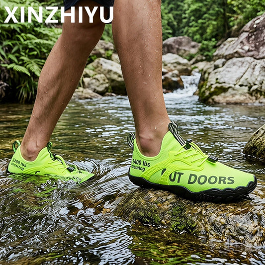 Men Lightweight Quick Dry Water Shoes For Beach Surfing