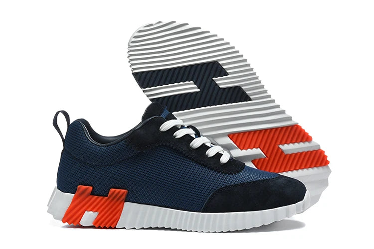 Men Casual Outdoor Sports Shoes Lace Up Patchwork Athletic Sneakers