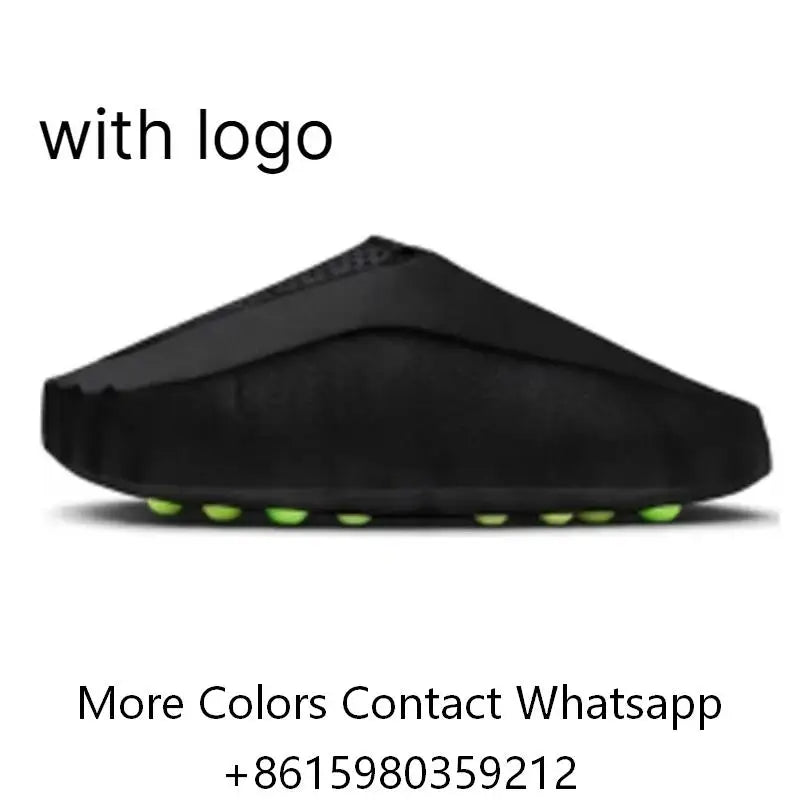Breathable Elastic Slide Slippers With Height Increasing Comfort Sole