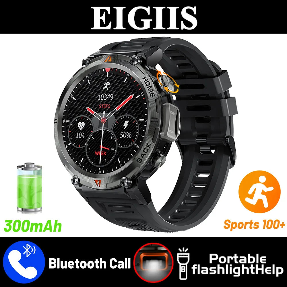 EIGIIS KE3 Bluetooth Call Smartwatch Health Heart Rate
