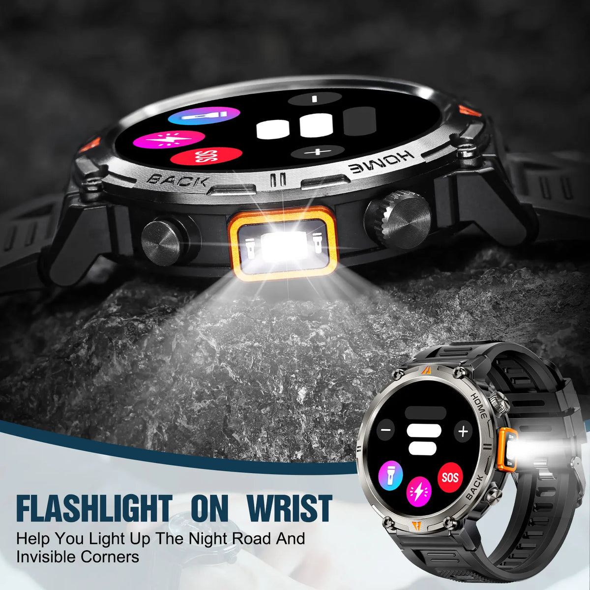 EIGIIS KE3 Bluetooth Call Smartwatch Health Heart Rate