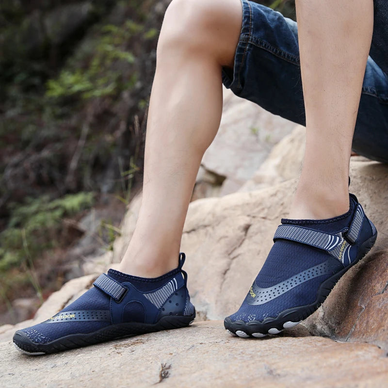 Men Quick Dry Non Slip Five Finger Outdoor Water Shoes