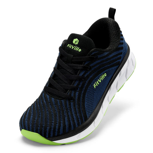 Fitville FlowCore Running Shoes for Men with Wide Toe Box