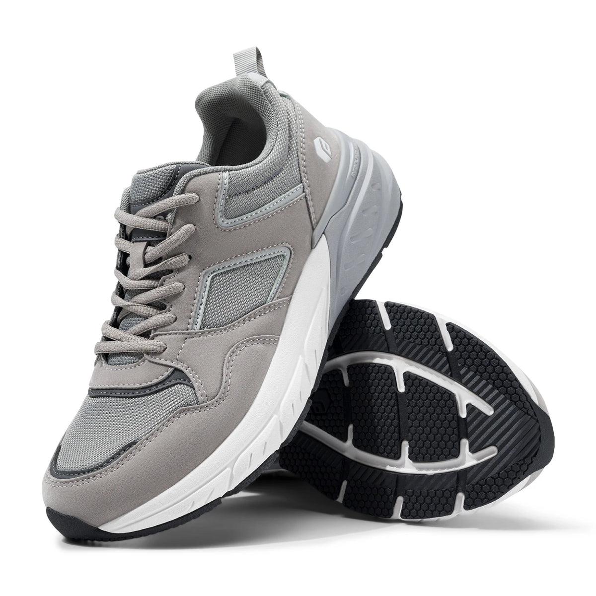 Fitville Men's Wide Walking Shoes Arch Support For Plantar Fasciitis