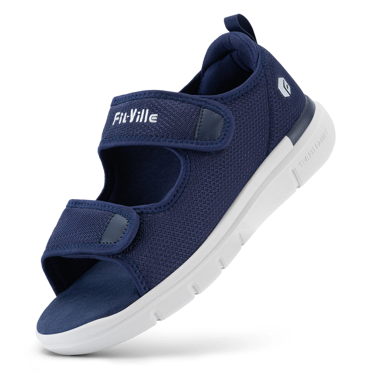 Fitville Men Plantar Fasciitis Recovery Sandals With Eva Insole