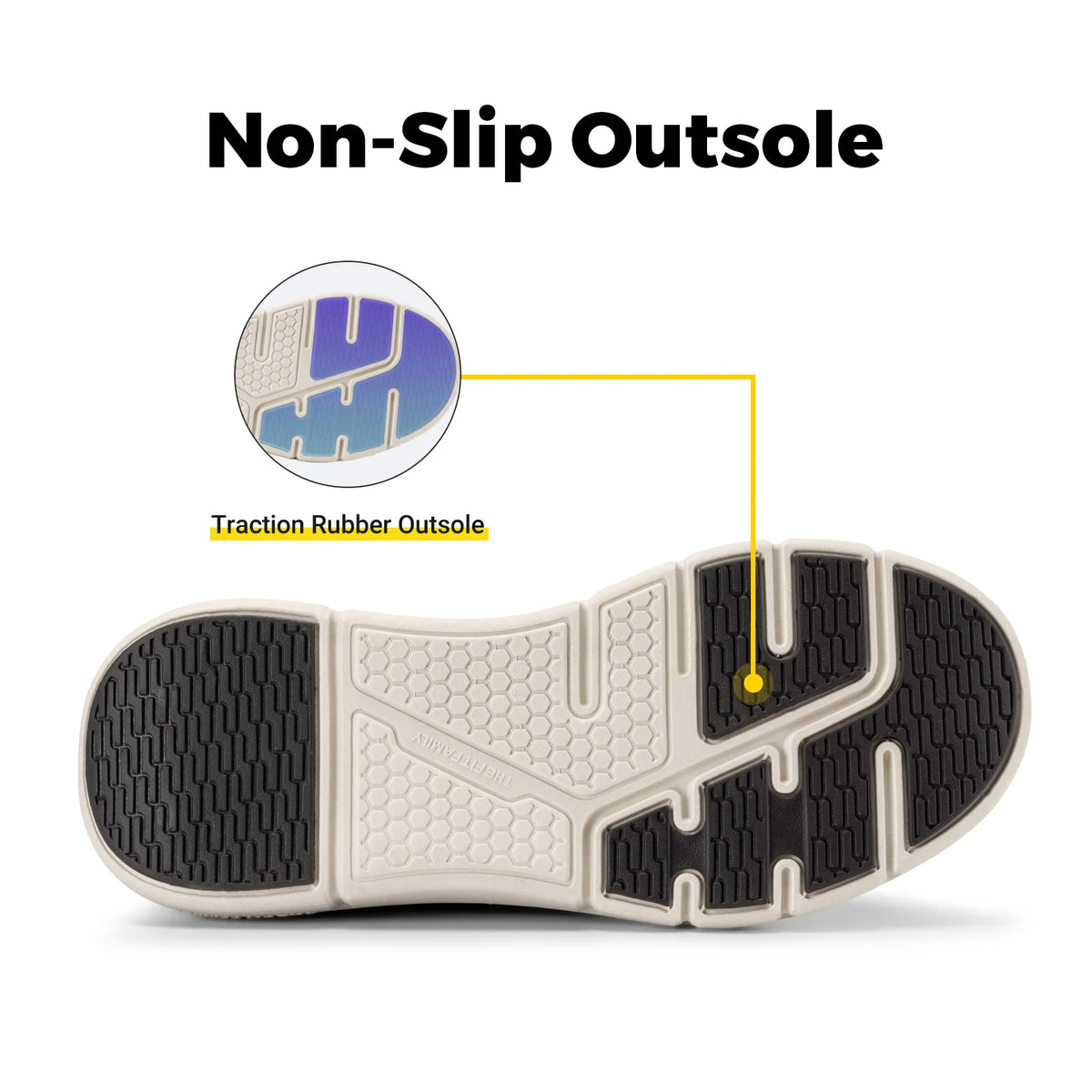 Fitville Men Lightweight Diabetic Slip On Walking Shoes