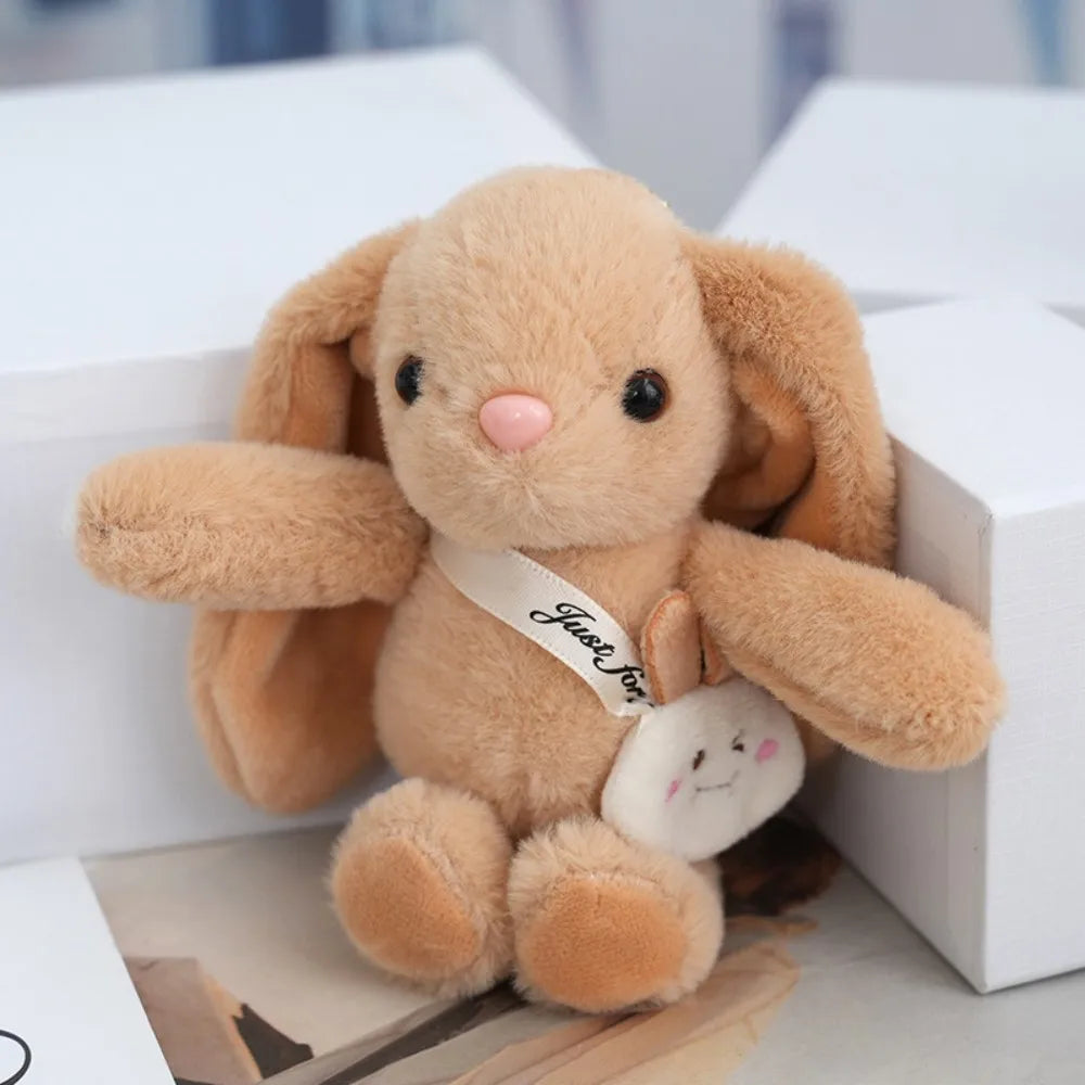 Rabbit Fur Keychain Bag Pendant Accessory For Women And Gifts