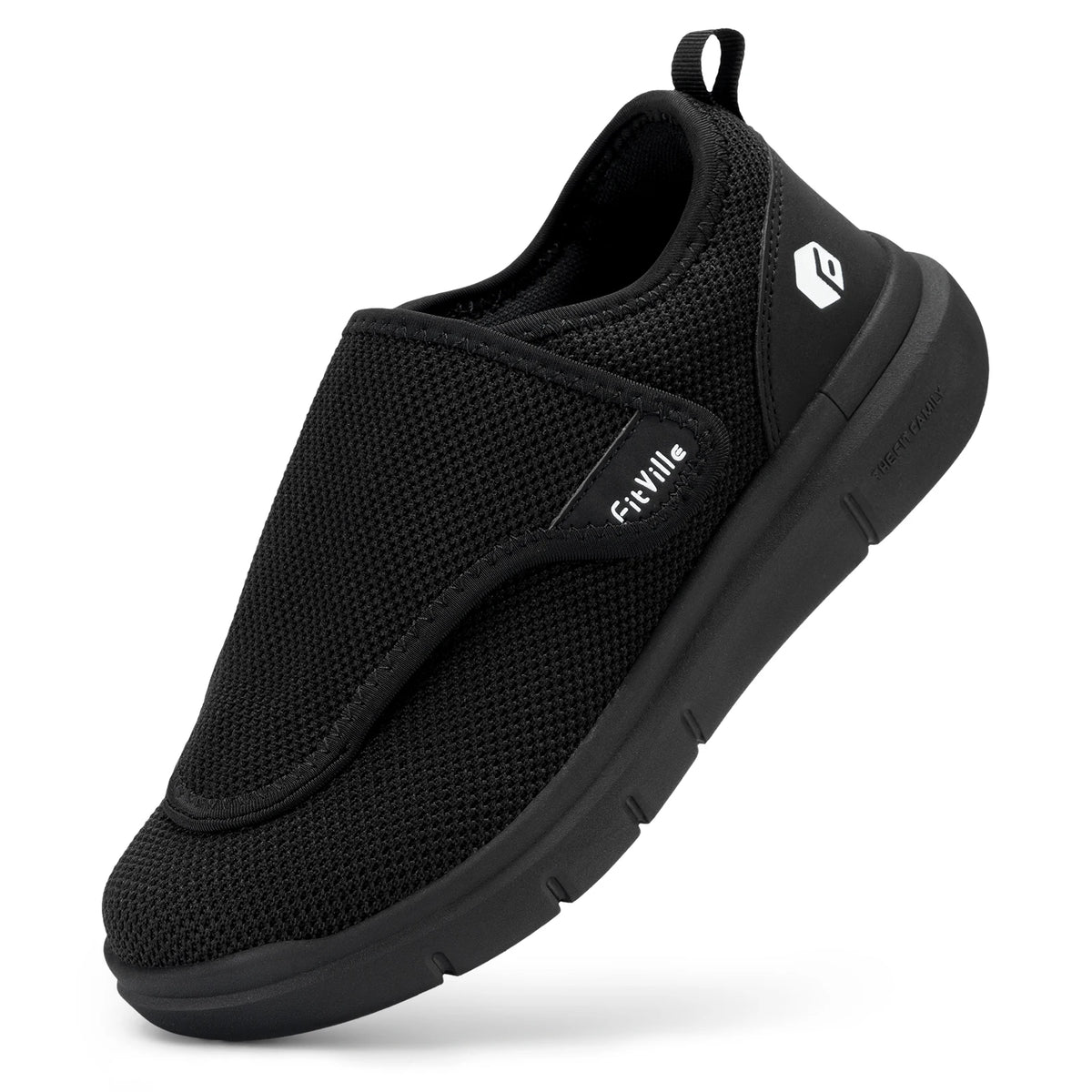 Fitville Men Extra Wide Diabetic Orthopedic Walking Shoes