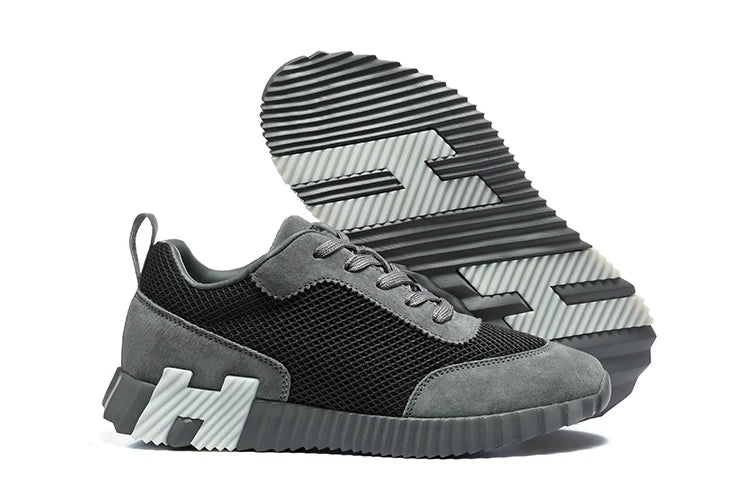 Men Casual Outdoor Sports Shoes Lace Up Patchwork Athletic Sneakers