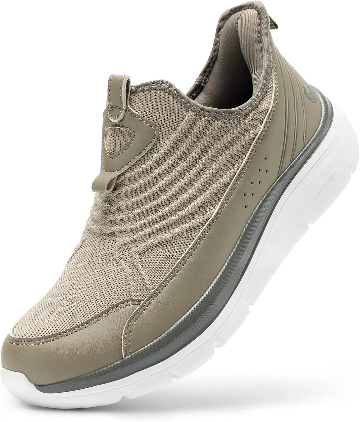 FitVille Men Wide Walking Sneakers Lightweight Breathable Orthopedic