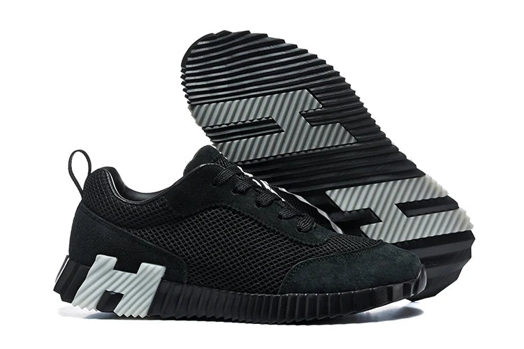 Men Casual Outdoor Sports Shoes Lace Up Patchwork Athletic Sneakers