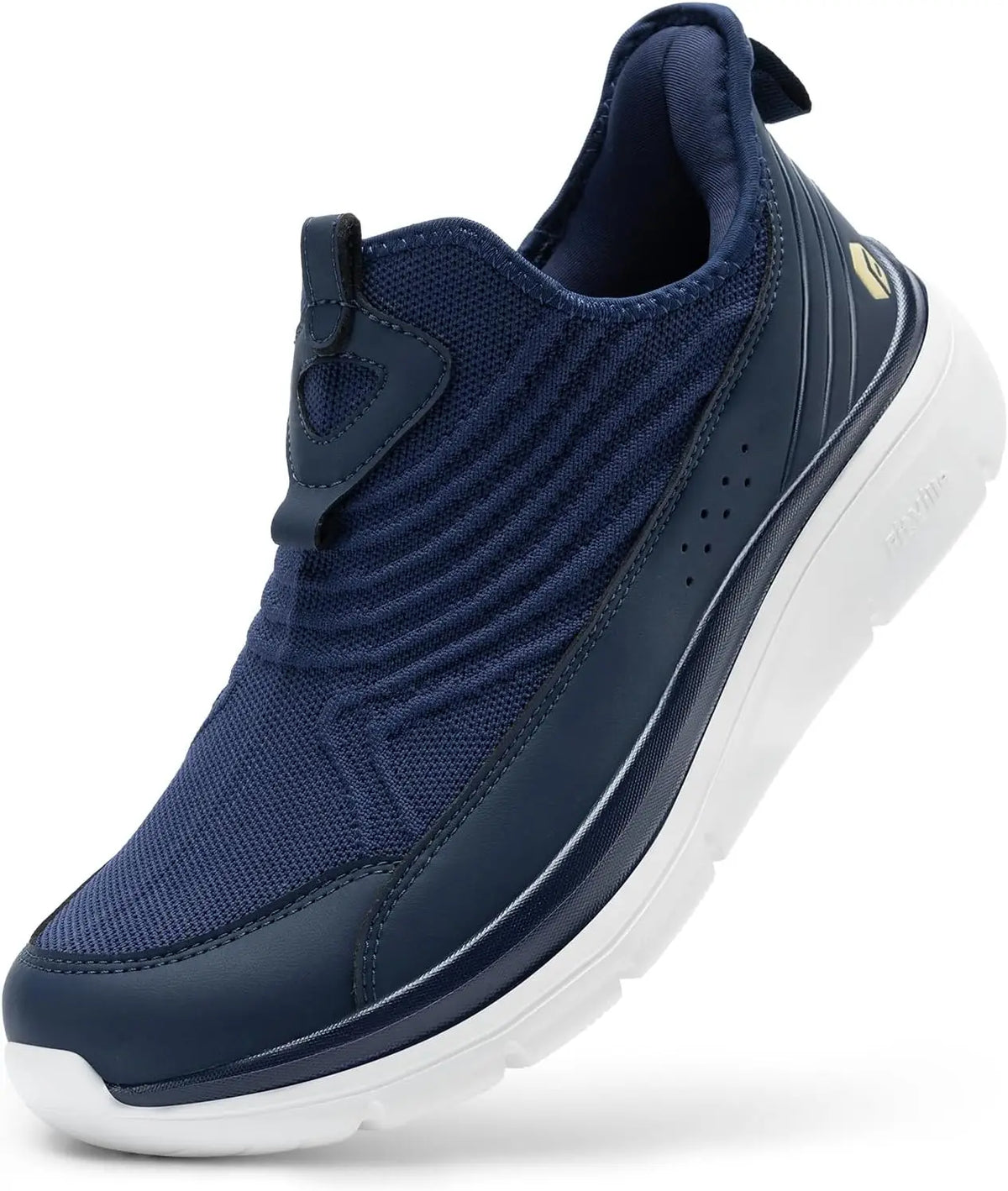 FitVille Men Wide Walking Sneakers Lightweight Breathable Orthopedic