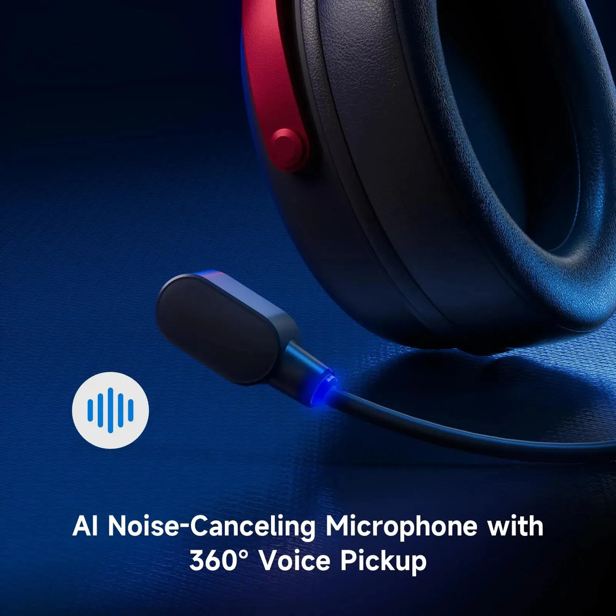 MCHOSE V9 Pro Wireless Gaming Headset With Virtual Surround Sound