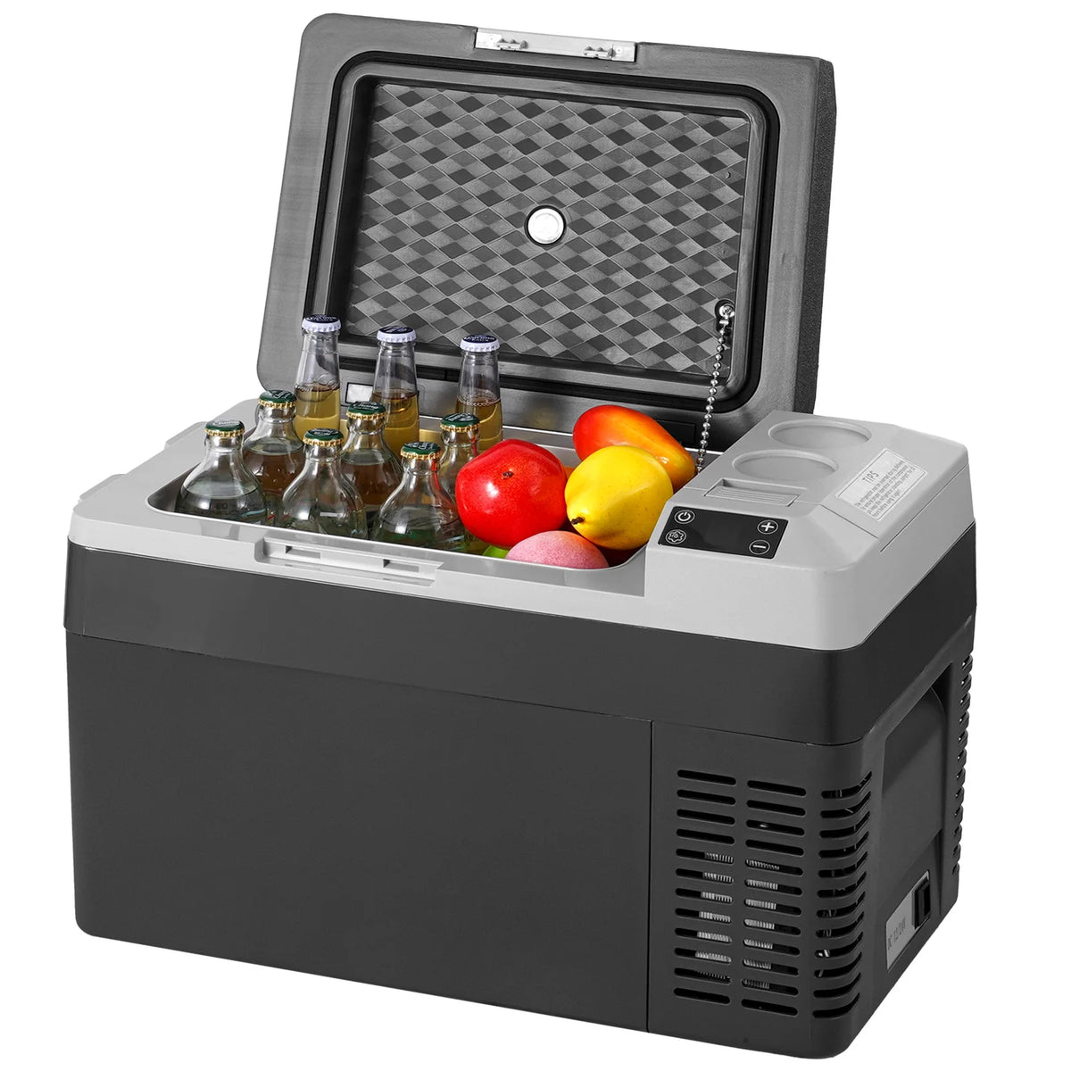 SucceBuy Portable Compressor Car Refrigerator Mini Fridge For Camping