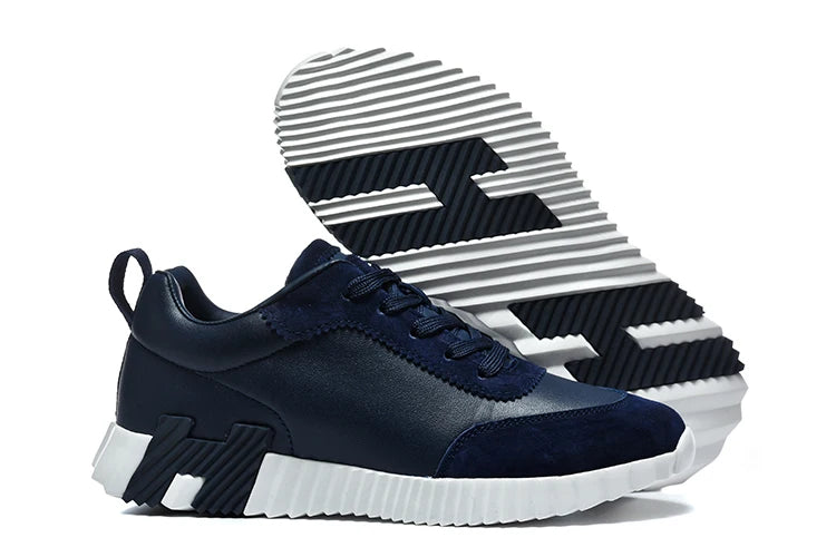 Men Casual Outdoor Sports Shoes Lace Up Patchwork Athletic Sneakers