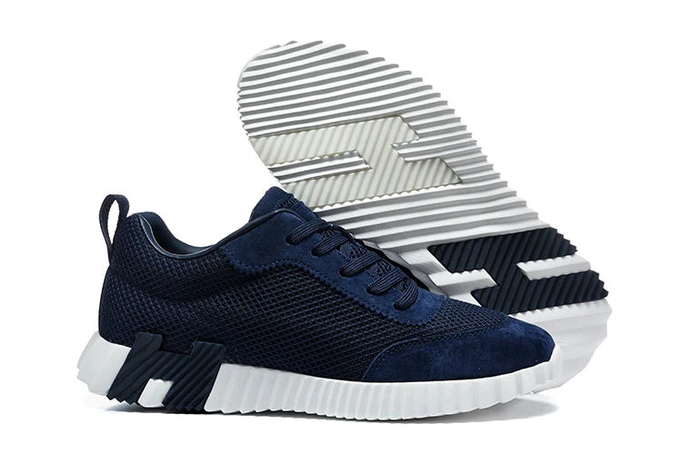 Men Casual Outdoor Sports Shoes Lace Up Patchwork Athletic Sneakers