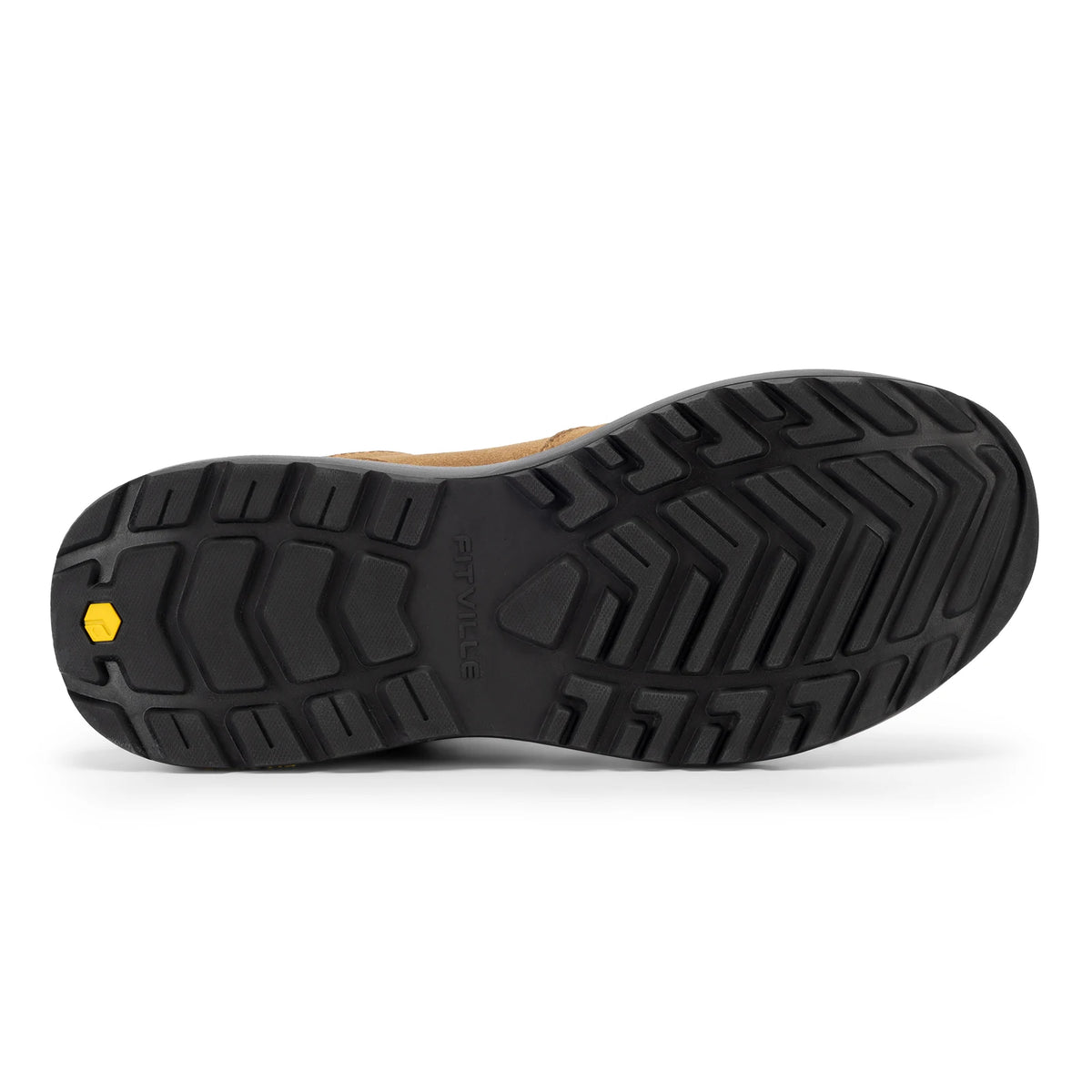Fitville Mens Slip On Hiking Loafers With Orthopedic Support