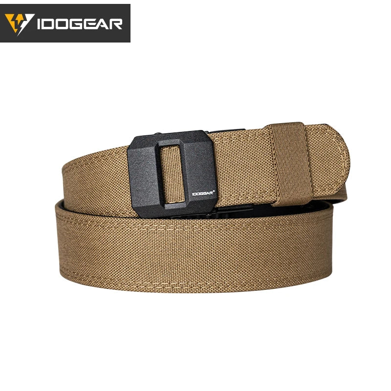 IdoGear Tactical Ratchet Belt Heavy Duty EDC Gun Strap