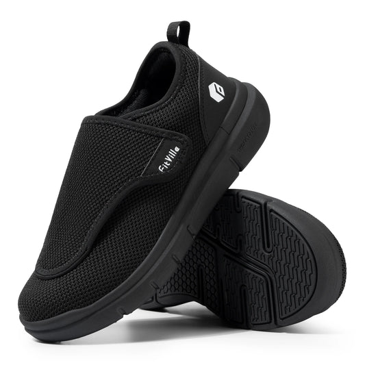 Fitville Men Extra Wide Diabetic Orthopedic Walking Shoes