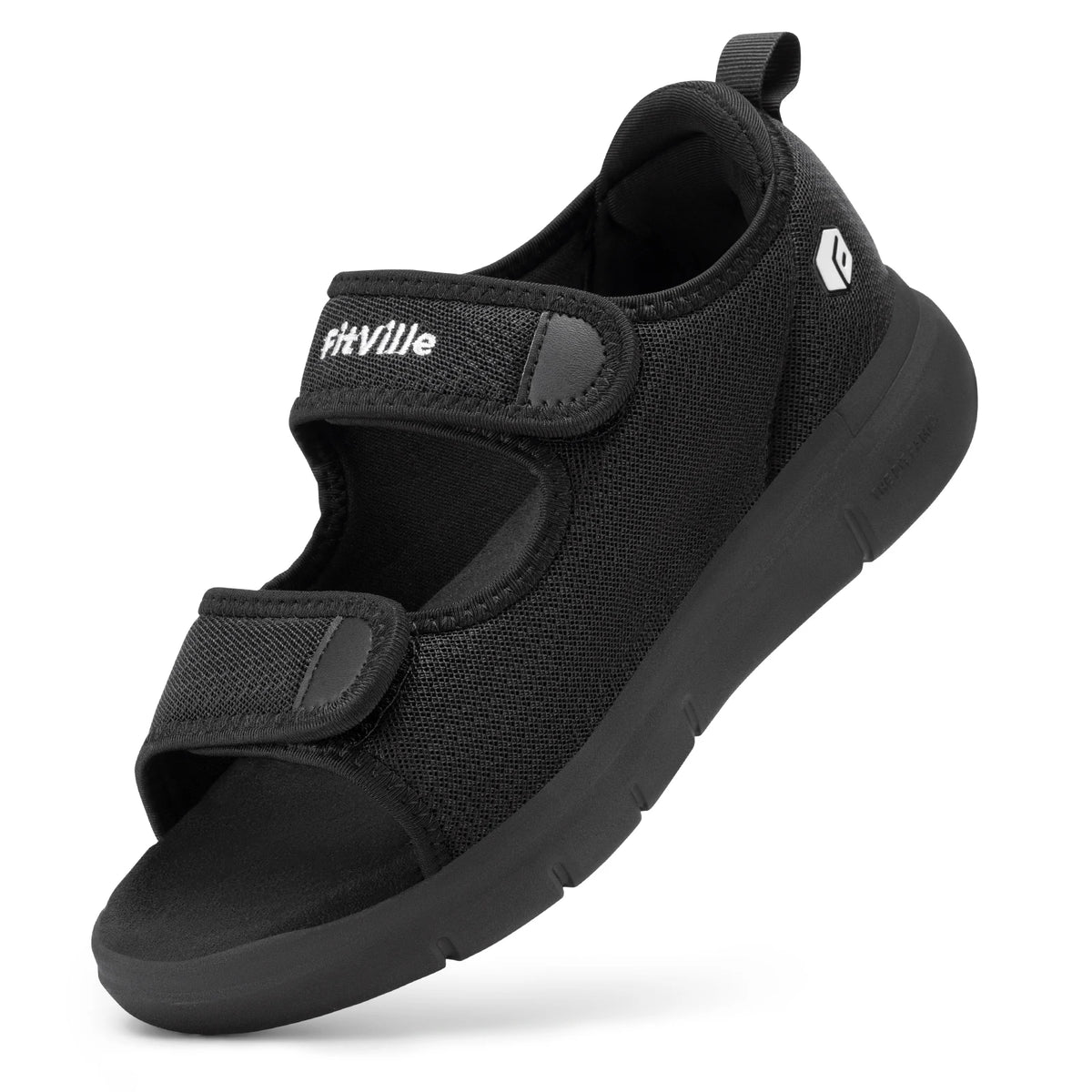 Fitville Men Plantar Fasciitis Recovery Sandals With Eva Insole
